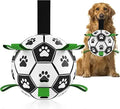 Interactive Dog Soccer Ball with Rope – 19cm